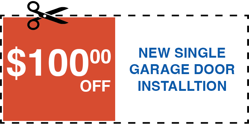 100 off garage door repair Brentwood