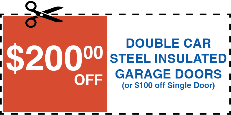 200 off garage door repair Brentwood