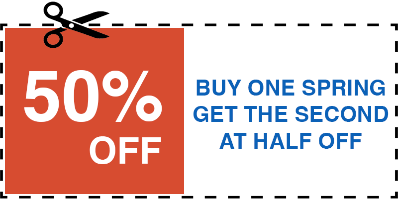 HALF OFF GARAGE SPRING Brentwood